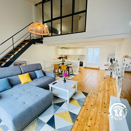 Loft Cocon Climatise - Imprenable Vue Sur Le Chateau Comtal Carcasona Exterior foto